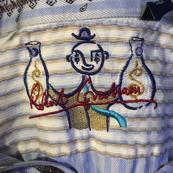 Robert Graham button up size XL - Picture 3 of 4